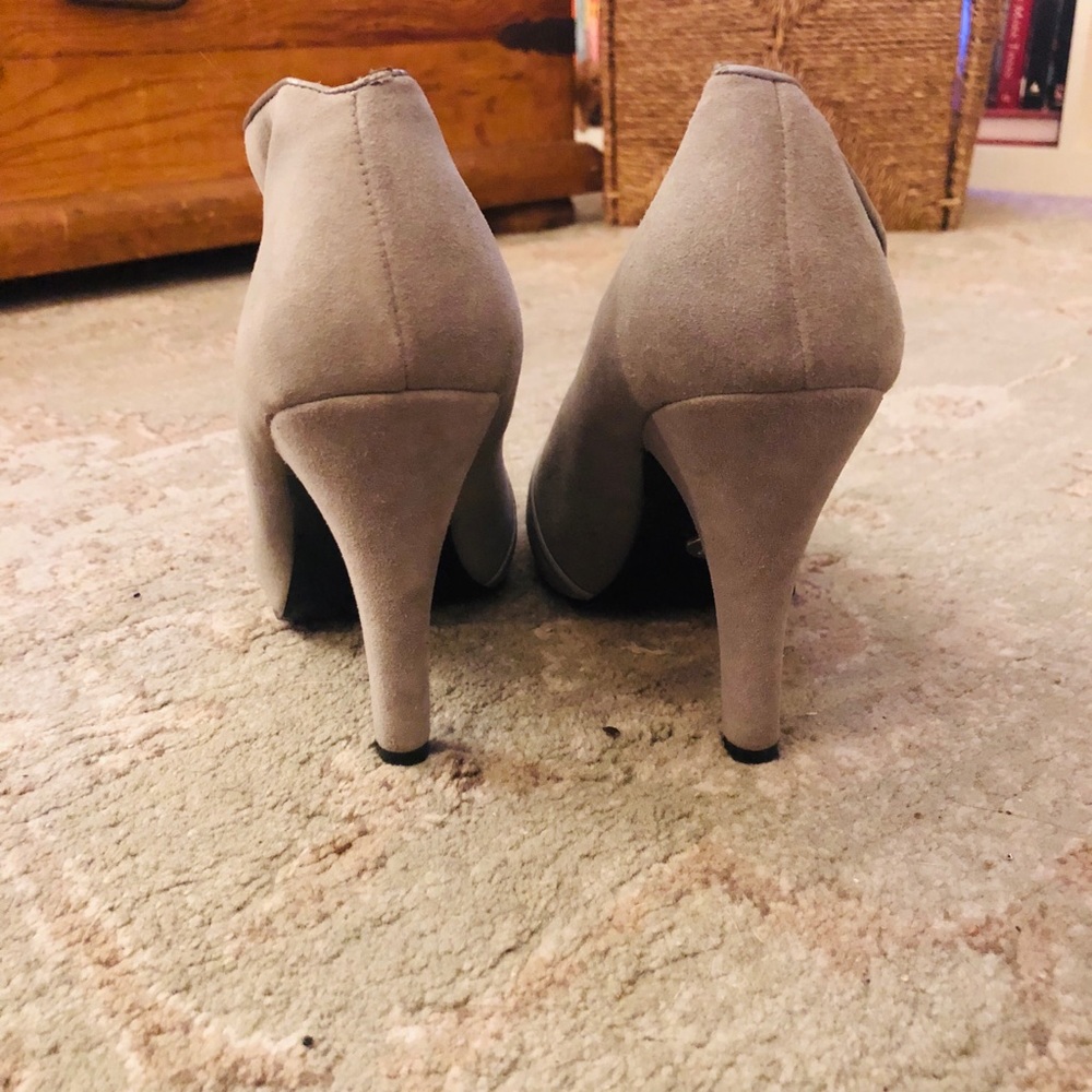 Gray Heeled Booties - image 2